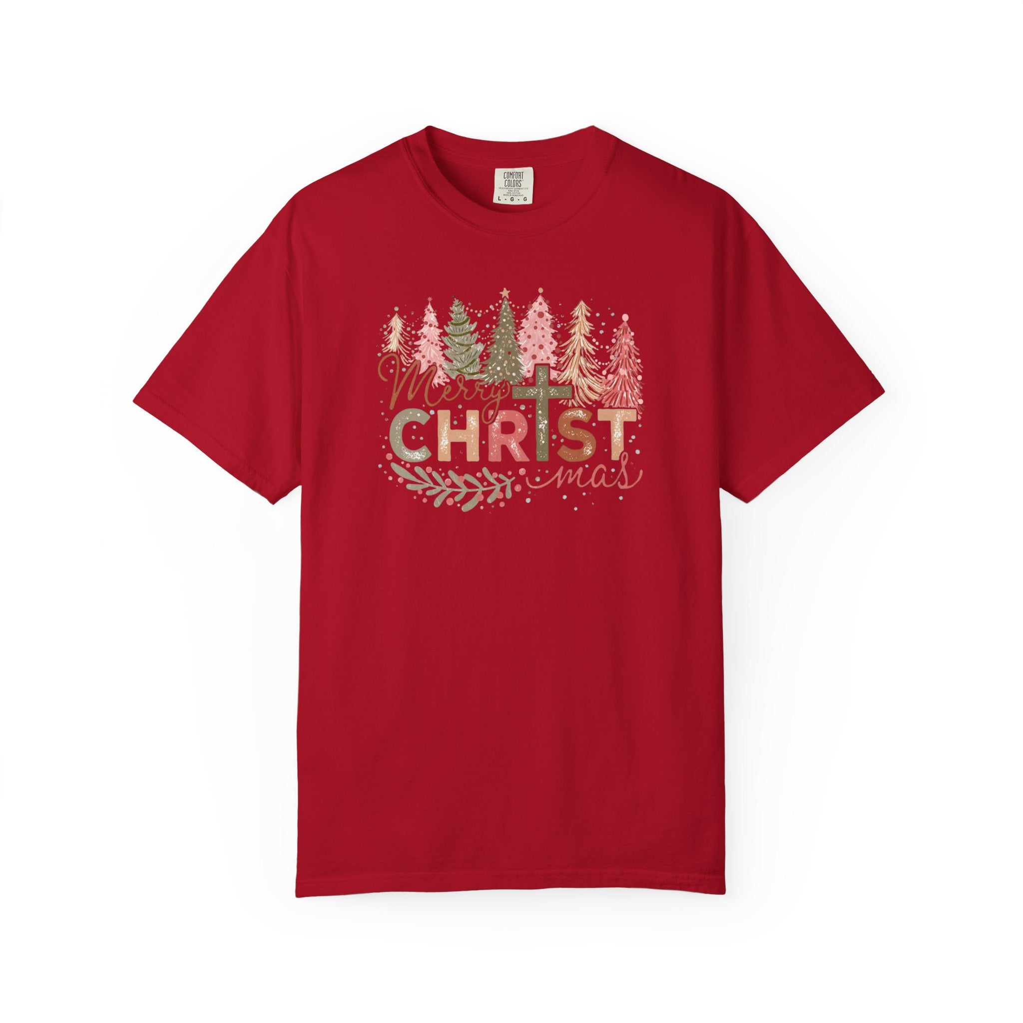 Merry Christmas Cross Unisex T-Shirt