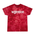 White Ribbon Warrior Tie-Dye Crystal Tee