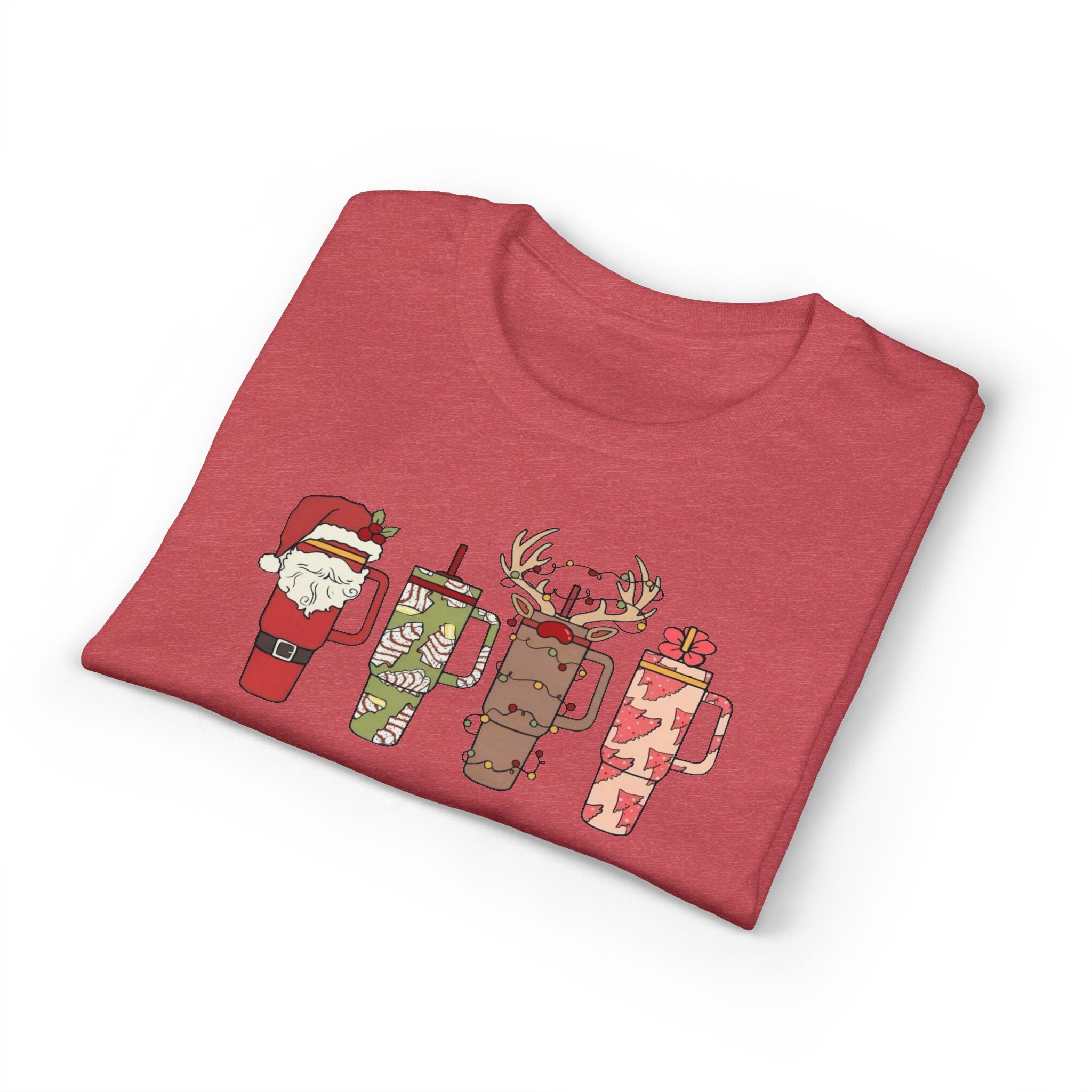 Christmas Cups Gildan unisex T-Shirt