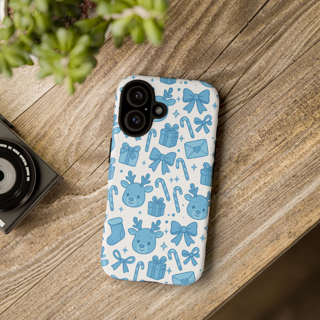 Cute Blue Christmas Phone Case