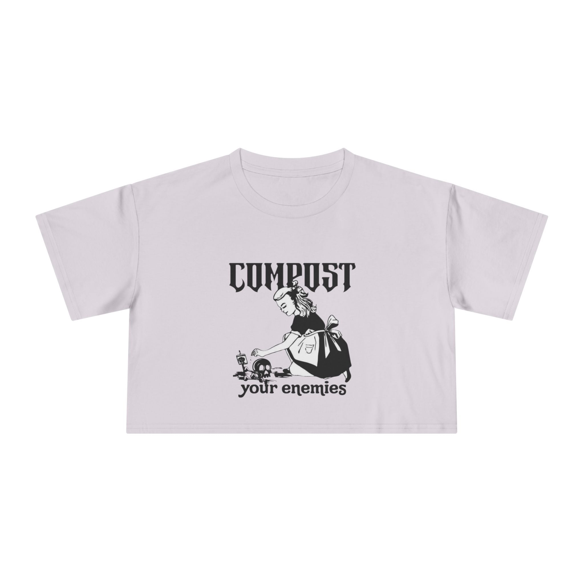 Crop Tee – Compost Your Enemies