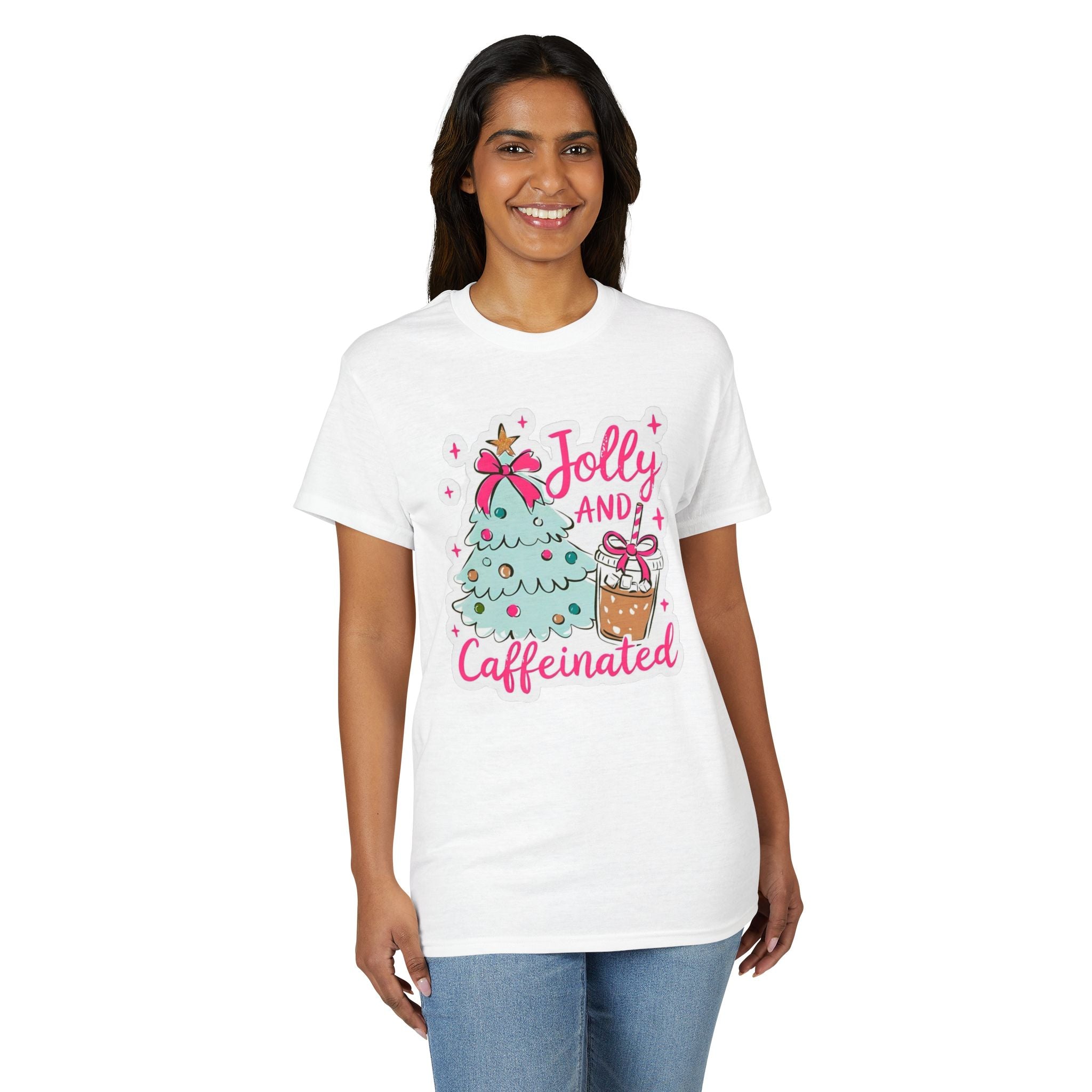 Jolly and Caffeinated Gildan unisex T-Shirt